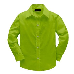 Camicie per bambini Bambini in primavera e autunno Camicia in puro cotone Camicie per ragazzo Abbigliamento casual per bambini Camicia per neonato a maniche lunghe moda 230317