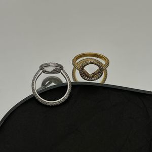 Diamond Circle Ring Cluster Rings Part Curved Triangular Ring Women Pattern Geometry Design Ring