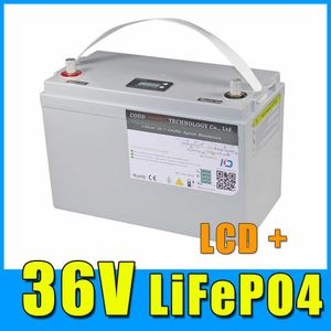 36V 60AH LIFEPO4 Batteri 36V 1000W 2000W Electric Bicycle Battery