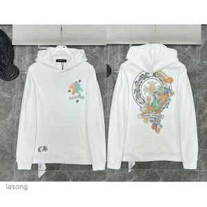 Designer Hearts Hoodie Chromes Mens hoody Kläder Kvinnor Hjärt hoodies hooded ch Cross Flower Arm Front Printed Horseshoe Pocket 92OXA2OXA