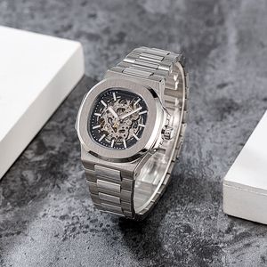 Herrenuhr, Designer-Luxus-Uhren mit automatischem Uhrwerk, Roségold, Größe 40 mm, 904L-Edelstahlarmband, wasserdicht, Saphirglas, Orologio.