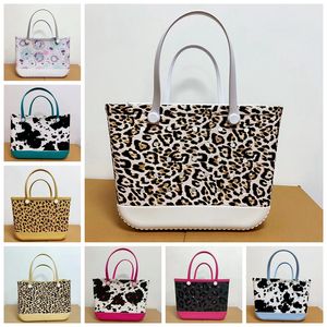 Beach Bags designer Beach Bag womens new Summer Luxury designers tote bag lady Leopard Large Capacity Eva Handbag Basket purse wallet