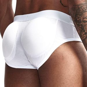 Underpants Men Bulilter Shapewear Bushear Boxer imbottito che migliora la mutande Tummy Control di fianchi sexy Sollevazioni Slip Fine Ass Body Shaper