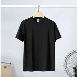 Men's T Shirts Summer Brand Designer Tops Mercerized Cotton Short Sleeve Casual Fashion Top