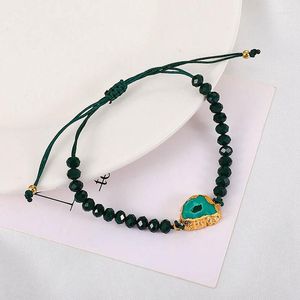 Charm-Armbänder für Damen, handgefertigt, mit Schnürung, für Frauen, Kristall-Anhänger, Design, Schmuck, Geschenke, QW070