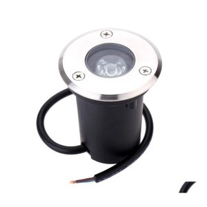 2016 Unterwasserbeleuchtung Ip67 Wasserdicht 1W LED-Untergrundlampe Bodenvergrabenes Licht Warmweiß/Kaltweiß/Rot/Grün/Blau/Gelb Ac8526 Swim Dhf4G