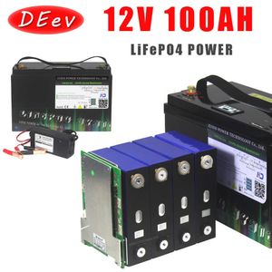 12V 100AH LifePO4バッテリー12.8V RV Caravan Solar Storage Yacht Boat Motor Wind Power Forklift 12V 100AH