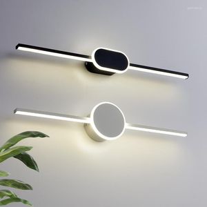 Wall Lamps Led Mirror Light Stainless Steel Modern 40cm 60cm 80cm Lamp Bathroom Cabinet Makeup Lights Sconces Apliques