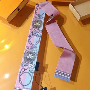 Designer design halsdukar modebrev handväska halsduk, slips silk material dams valentins dag gåva
