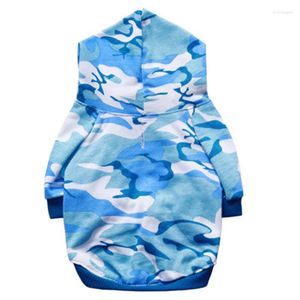 Costumi per gatti Tuta mimetica blu navy Abbigliamento Felpa con cappuccio rosa verde militare Cucciolo di animale domestico Prodotto per cane Primavera Autunno Inverno