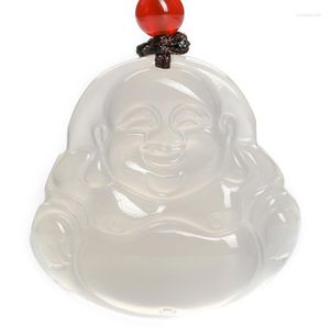 Pendant Necklaces Natural Yupiao Laugh Buddha For Men And Women Accessories Factory Wholesale