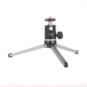 Tripods XILETU MT26 XT15 Mini Multifunctional Tabletop Tripod Aluminum Alloy Portable Bracket Ballhead For Cellphone DSLR Camera