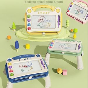 Drawing Painting Supplies Magnetic Drawing toys Pad Doodle Cartoon Painting toys drawing painting Pad Educational Board Sketch Learning kids toys Board 230317