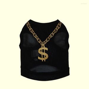 Cat Costumes Small Dog Big Gold Chain Millionaire Suit Funny Clothes Interesting Logo Pet Product Cute Humorous