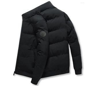 Männer Trenchcoats Winter Koreanische Männer Jacke Casual Street Wear Verdickte Warme Sport Hemd Zipper Top Große Baumwolle