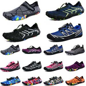 Water Shoes green pink gold green wading shoes beach shoes couple soft-soled creek sneakers grey barefoot skin snorkeling fitness womenLightweight non-slip shoes