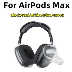 AirPods Maks Kulaklık Kulaklık Aksesuarları AirPod Max Head Band Pro Kulaklık Şeffaf TPU Kabukları Su geçirmez Koruyucu Kılıf Airpod Maxs Kulaklık Kılıfları