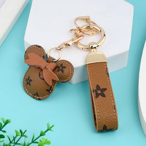 Designer Key Ring Telefone celular Strap 2022 Novo Banco de Chave de Chave de Cartoon