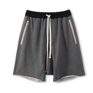 Pantaloncini da uomo Frog drift Abbigliamento moda Estate Streetwear Pantaloncini cargo da uomo Pantaloncini da spiaggia grigi in cotone Pantaloncini casual da uomo solidi per uomo G230316