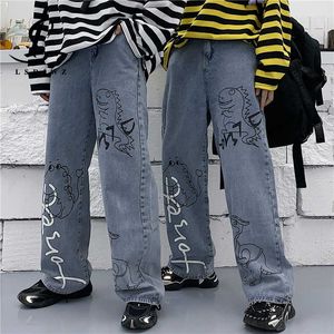 سراويل جينز سراويل جينز فضفاضة نساء 2022 ملابس خمر جينز جديد