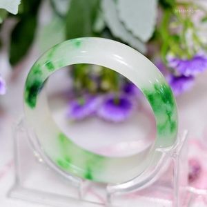 Bangle Infinity Flor Natural Flor Natural Birmânia Mão de pulseiras fabricadas para mulheres jóias de homens