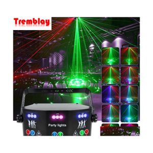 2016 Laserbelysning tremblay LED -ljusprojektor DMX DJ DISCO Voice Controller Musikparti Effekt Bedroom Home Decoration Drop Delivery L Dheeyx