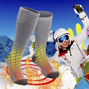 Sports Socks Rechargeable Heating Outdoor Mountaineering Ski Warm Sweat-absorbent Breathable Hunting Ice Fishing Cycling