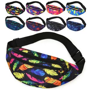 Waist Bags Men Holographic Bag Sport Run Fanny Pack Crossbody Fashion Chest Phone Purse Multifunction Belt Bum