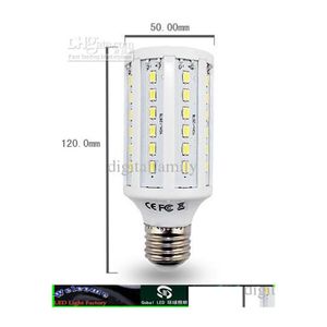 2016 LED -glödlampor 30 stycken Corn BB Light 15W E27 BBS E14 B22 5630 SMD 60 1800LM Energibesparande lampa 110V130V 220V240V Hög effekt av Drop Deli Dhjem