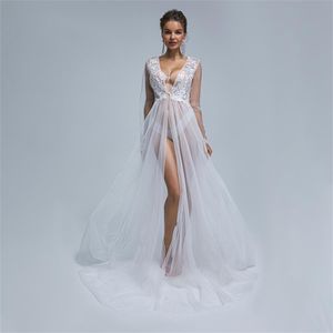 Luxury Special Occasion Dresses White Sexy Elegant Umbilical Long Dress Beach Party Slim Fit Super Fairy ST010