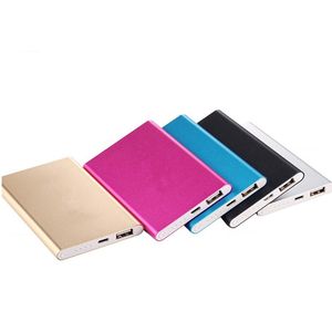 Banco portátil de Ultra Fin Power 10000mAh Ultrathin Power Banks para comprimido de telefone celular PC Bateria externa