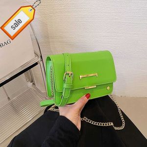 Luxury Brand Designer Shoulder Bags Crossbody Bag Handbag Tote 2023 New Women's Texture Leather Gold Chain Strap Envelope Bag Gift Box Packaging Factory Direct Sales