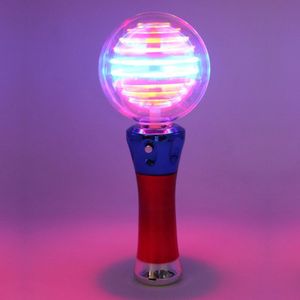 Led Rave Toy Light Up Magic Ball Toy Wand for Kids Stick Flashing LED Wand Ball Performance Prop Toy for Children Boy Girl Birthday Gift Toys 230317