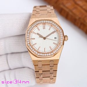 Women Watch Automatic Mechanical 5800 Movement Watches 34mm Sapphire Ladies Business Wristwatches Luminous Montre de Luxe