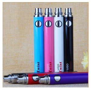 % 100 Orijinal En Kaliteli Evod Ego C Twist 510 Pil Mikro USB Geçiş Ücreti Buharlaştırıcı ECIGARETTE E CIG VV Piller