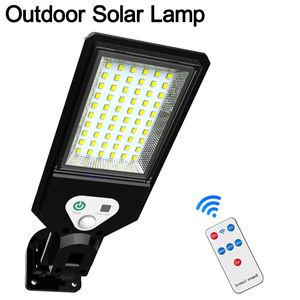 LED Solar Motion Sensor FLOOD LIGHT COB Security Wall Street Lamps Yard Outdoors crestech168