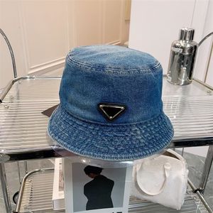 Fashion Unisex Cowboy Bucket Hat Cotton Flat Men Wide Brim Hat Sun Baseball Cap Triangle Woman Designer Caps