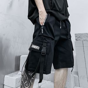 Herren Shorts Sommer Shorts Männer Harajuku Streetwear Casual Mann Cargo Shorts Mode Techwear Japanische Korea Hip Hop y2k Punk männliche Kleidung 230317
