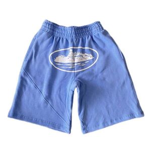 Shorts masculinos vendendo a quente azul confortável e confortável design superando a curta cargo casual shorts calças g230316