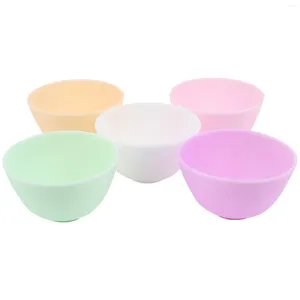 Bowls Bowl Mixing Silicone Facial Diy Face Tool Home Makeup Use Set Stick Bulk Facemask Household Make Seasoning Skin Care