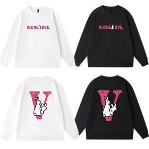 VLONE Sechs Farben sind optional. Herren-Pullover mit „V“-Kaninchen-Buchstaben-Aufdruck, Modetrend, Hip-Hop, Freizeitmarke, Top-Herren-Luxuskleidung, Street-Sweatshirt aus Baumwolle in Top-Qualität