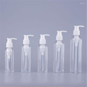 Storage Bottles 10pcs/lot 100ml 120ml 180ml 250ml Refillable Pump Bottle Empty Plastic Dispenser For Lotion Shampoo Body Shower