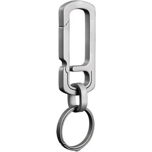 Multi-Function Titanium Key chain Jewelry Key Ring Mini Bottle Opener Metal Clip For Bags Men Waist Hanger EDC279b