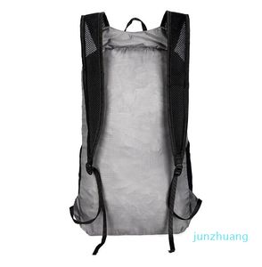 Renkli açık sırt çantaları katlanabilir su geçirmez büyük kapasiteli hafif spor çantası 664