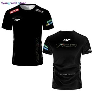 Wangcai01 Erkek Tişörtleri Moto GP Rider 3D Baskı T-Shirt Yaz Erkekleri Kadın Out Street Giyim Konfor Breathab T-Shirt Yüksek Kaliteli Giyim 0318H23