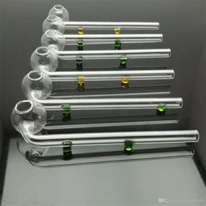 Coloured double fulcrum glass bending pot Glass bongs Oil Burner Glass Water Pipes Oil Rigs Smoking