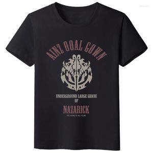 Magliette da uomo MGFHOME Anime JK Overlord Skull Ainz Ooal Abito Cosplay Camicia NAZARICK T-Shirt Top Tee Manica corta Donna Uomo Casual