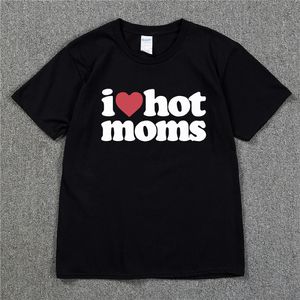 Mens tshirts I Love Moms Skateboard camise