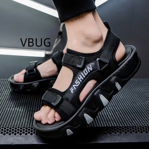 Sandaletler erkek plaj yaz platformu sandaletler yeni çift gündelik ayakkabılar ucuz ürünler ve ücretsiz gönderim 2023'te en çok satanlar