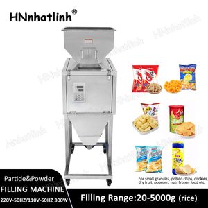 20-5000g Food Racking Machine Granular Powder Materials Weighing Packing Machine Filling MachineFor Seeds Coffee Bean